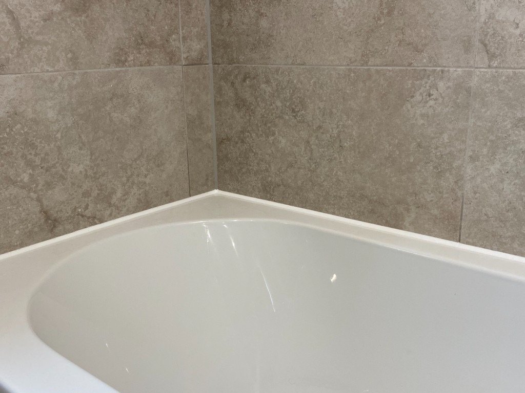 Professional silicone sealing finish by All Sealants Ltd for kitchen and wet-area joints in South Wales